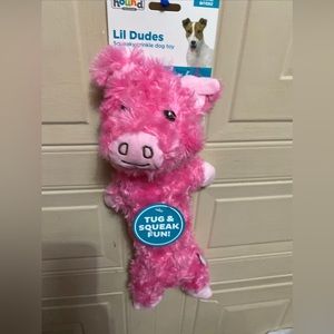 Brand New Beutiful Pink Pig Dog Toy With Squeaker